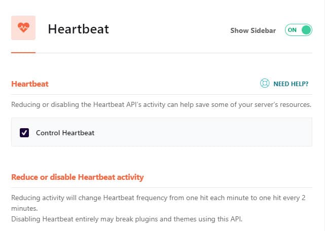 HeartBeat API