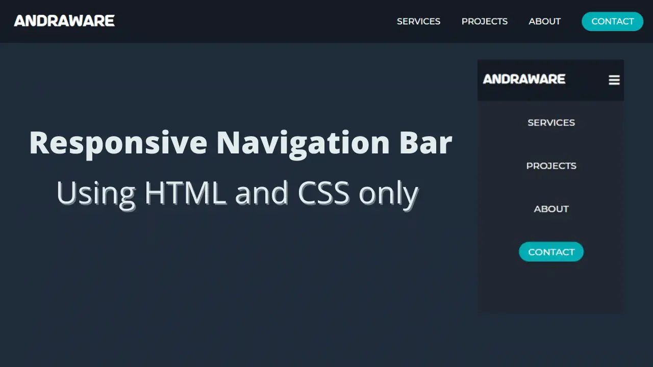 Responsive Navbar