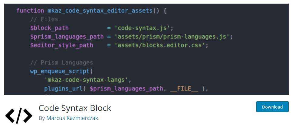 Code Syntax